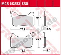 Bremsbeläge MCB793, Farbe: SRQ