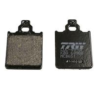 TRW MCB651 Organic Allround Bremsbelagsatz für Piaggio Motorcycles HEXAGON 2T 1996-1998 Vorderachse und andere Motorräder