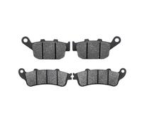 Bremsbelag Kompatibel Mit Honda FES125 & FES150 Pantheon 2003-2006, FES 250 Foresight 2000-2005 Motorrad-Bremsbeläge Vorne Und Hinten(Vorderseite und Rückseite)