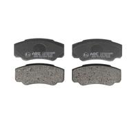 ABE Elektrotechnik GmbH Bremsbelagsatz C2C009ABE Hinten für CITROËN FIAT PEUGEOT