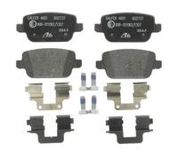F.BECKER_LINE Bremsbeläge Bremsklötze + Zubehör Hinten für VOLVO V70 III S80 II