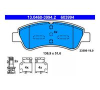 Bremsbelagsatz ATE 13.0460-3994.2, Vorne