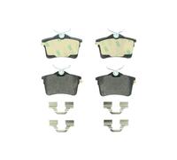 4x BOSCH Bremsbeläge hinten für CITROEN BERLINGO PEUGEOT PARTNER 0 986 494 646