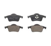 Bremsbelagsatz BRECK 23076 00 702 00, Hinten
