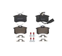 Bremsbelagsatz BRECK 23554 10 704 10, Hinten