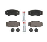BRECK Bremsbelagsatz 23921 00 703 00 Hinten – Scheibenbremse für Citroën Fiat Peugeot