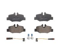 Bremsbelagsatz BRECK 24008 00 703 00, Hinten