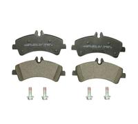 Bremsbelagsatz BRECK 29217 00 703 00, Hinten