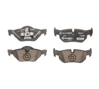 Bremsbelagsatz BREMBO P 06 038X, Xtra, Hinten