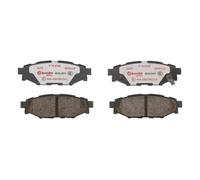 Bremsbelagsatz, Scheibenbremse Hinterachse Brembo P 78 020X