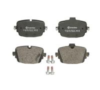 Brembo Bremsbelagsatz P 85 180 – Scheibenbremse Hinterachse für Audi, Bentley, Lamborghini