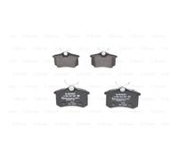 Bremsbelagsatz Bremsklötze für Opel Crossland X 75 P17 P2QO Corsa F