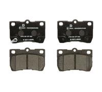Bremsbelagsatz DELPHI LP2130, Hinten