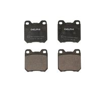 Bremsbelagsatz DELPHI LP590, Hinten