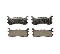 Bremsbelagsatz FERODO FDB1012, Hinten