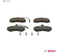 BREMSBELAGSATZ SCHEIBENBREMSE 0 986 467 411 FÜR PEUGEOT J5/Van/Bus TALBOT