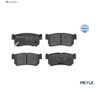 BREMSBELAGSATZ SCHEIBENBREMSE 025 236 7315/W FÜR SSANGYONG ACTYON/SPORTS 2.3L