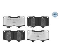 MEYLE Bremsbelagsatz, Scheibenbremse MEYLE-PD Quality vorne rechts links für MITSUBISHI LEXUS TOYOTA 025 240 2417/PD