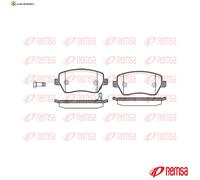 BREMSBELAGSATZ SCHEIBENBREMSE 0987.11 FÜR SUZUKI CHANGAN VAUXHALL OPEL