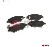 BREMSBELAGSATZ SCHEIBENBREMSE 10H9209-JPN FÜR FIAT 940 B7.000 1.4L 4cyl TIPO