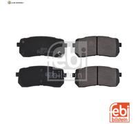 BREMSBELAGSATZ SCHEIBENBREMSE 116319 FÜR HYUNDAI H-1/Travel/Cargo ix55 KIA