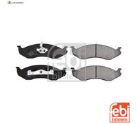 BREMSBELAGSATZ SCHEIBENBREMSE 116332 FÜR JEEP CHEROKEE/GRAND WRANGLER/II KIA