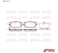 BREMSBELAGSATZ SCHEIBENBREMSE 1190.01 FÜR MAZDA MX-5/RF/Targa/IV/III ABARTH
