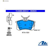 BREMSBELAGSATZ SCHEIBENBREMSE 13.0460-2623.2 FÜR CITROËN C3/III/Van/AIRCROSS