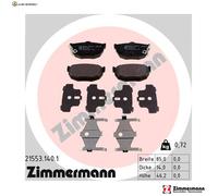 BREMSBELAGSATZ SCHEIBENBREMSE 21553.140.1 FÜR HYUNDAI LANTRA/III ELANTRA KIA