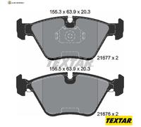 BREMSBELAGSATZ SCHEIBENBREMSE 2167703 FÜR BMW 5E39 M52B25 2.5L M52B28 2.8L 6cyl