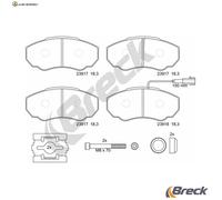 BREMSBELAGSATZ SCHEIBENBREMSE 23917 00 703 10 FÜR FIAT DUCATO/Van/Bus CITROËN