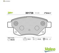 BREMSBELAGSATZ SCHEIBENBREMSE 301738 FÜR FORD TRANSIT/TOURNEO/Bus/Van 2.2L 4cyl