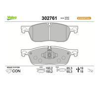 Bremsbelagsatz, Scheibenbremse 302761
