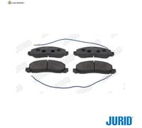 BREMSBELAGSATZ SCHEIBENBREMSE 571306J FÜR RENAULT TRAFIC/Van/Platform/Chassis