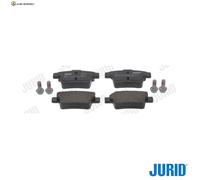 BREMSBELAGSATZ SCHEIBENBREMSE 573218J FÜR FORD MONDEO/III/Turnier JAGUAR 2.0L