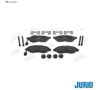 BREMSBELAGSATZ SCHEIBENBREMSE 573260J FÜR FIAT DUCATO/Bus/Van/Platform/Chassis