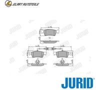 BREMSBELAGSATZ SCHEIBENBREMSE 573301J FÜR PORSCHE CAYENNE VW TOUAREG 4.8L 6cyl