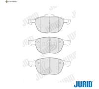 BREMSBELAGSATZ SCHEIBENBREMSE 573753J FÜR FORD C-MAX/II/GRAND/Van TOURNEO/V408