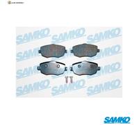 BREMSBELAGSATZ SCHEIBENBREMSE 5SP1223 FÜR LANCIA 188 A9.000 188A5.000 1.2L 4cyl