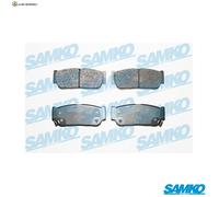 BREMSBELAGSATZ SCHEIBENBREMSE 5SP1504 FÜR SSANGYONG REXTON/W RODIUS/II KYRON