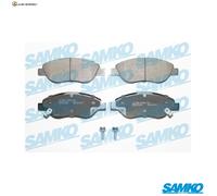 BREMSBELAGSATZ SCHEIBENBREMSE 5SP2001 FÜR FIAT 199B1.000 55266963/83775 1.2L