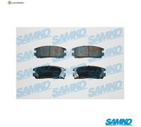 BREMSBELAGSATZ SCHEIBENBREMSE 5SP524 FÜR OPEL FRONTERA/Sport MONTEREY ISUZU