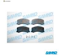 BREMSBELAGSATZ SCHEIBENBREMSE 5SP665 FÜR SUZUKI BALENO/Hatchback G16B 1.6L 4cyl