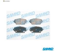 BREMSBELAGSATZ SCHEIBENBREMSE 5SP940 FÜR NISSAN PRIMERA/Hatchback ALMERA/TINO