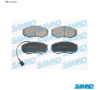 BREMSBELAGSATZ SCHEIBENBREMSE 5SP966 FÜR FIAT DUCATO/Van/Bus/Platform/Chassis