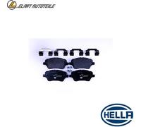 BREMSBELAGSATZ SCHEIBENBREMSE 8DB 355 020-621 FÜR FORD FIESTA/VI/Van B-MAX 1.6L