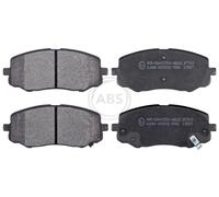 A.B.S. BREMSKLÖTZE BREMSBELAGSATZ VORDERACHSE FÜR HYUNDAI I20 37763