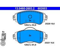 Bremsbelagsatz Scheibenbremse ATE 13.0460-2603.2 (1Satz-1Stk)
