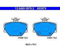 Bremsbelagsatz Scheibenbremse ATE 13.0460-3979.2 (1Satz-1Stk)