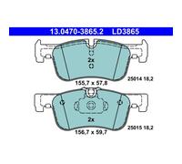 Ate Ceramic Bremsbeläge Vorne Bmw 1er F20f21 2er F22f23 Coupe Cabrio Xdrive Bremsbelagsatz Scheibenbremse: Bmw: 34116850567 Bmw: 34116858910 A.